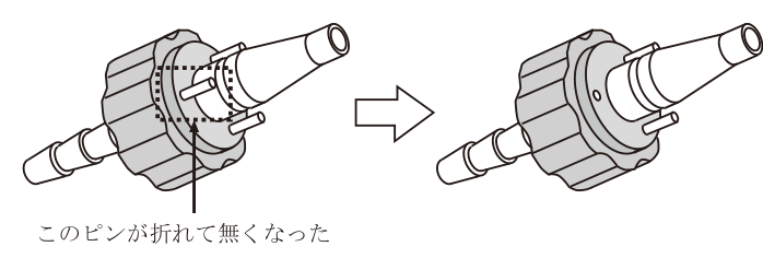 医療ガスアダプタプラグ
